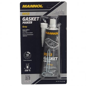 319 р. Герметик прокладка серый термостойкий 85г -40С+230С Gasket Maker 9913 MANNOL MANNOL 2417  с доставкой в г. Воронеж. Увеличить фотографию 1