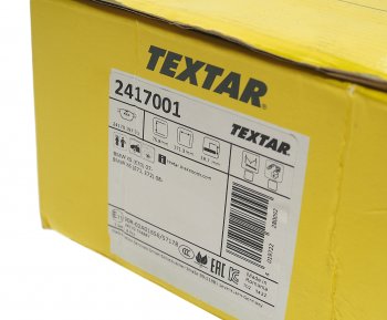 8 199 р. Колодки тормозные передние (4шт.) TEXTAR BMW X5 E70 дорестайлинг (2006-2010)  с доставкой в г. Воронеж. Увеличить фотографию 3