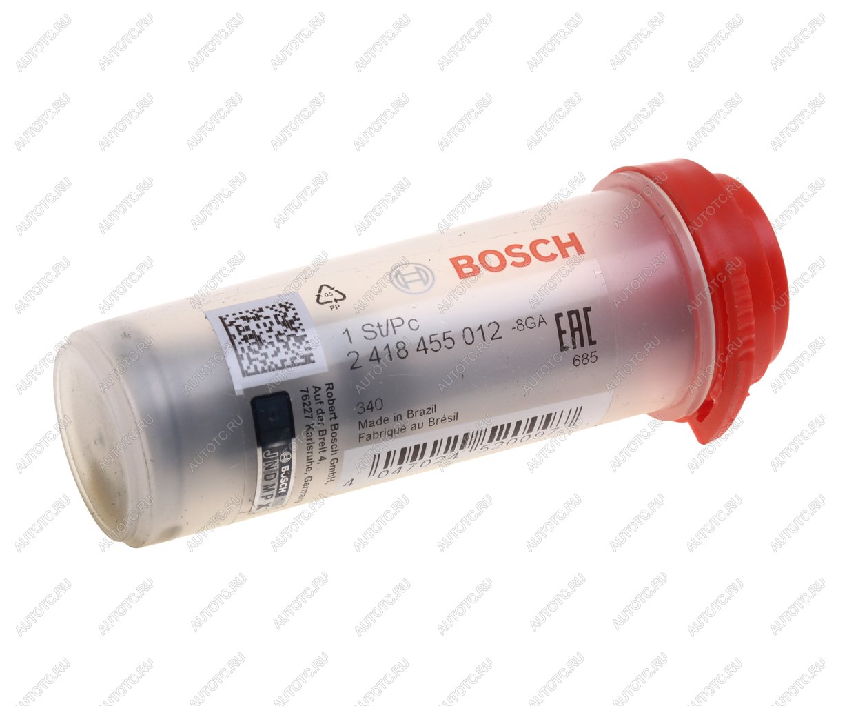 3 699 р. Пара плунжерная MAN F90 (D2865 LF02) BOSCH BOSCH 2418455012  с доставкой в г. Воронеж