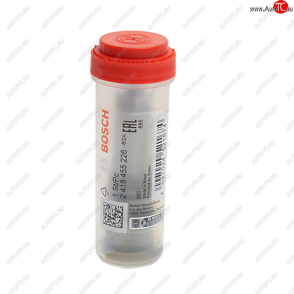 3 779 р. Пара плунжерная MAN BOSCH BOSCH 2418455226  с доставкой в г. Воронеж