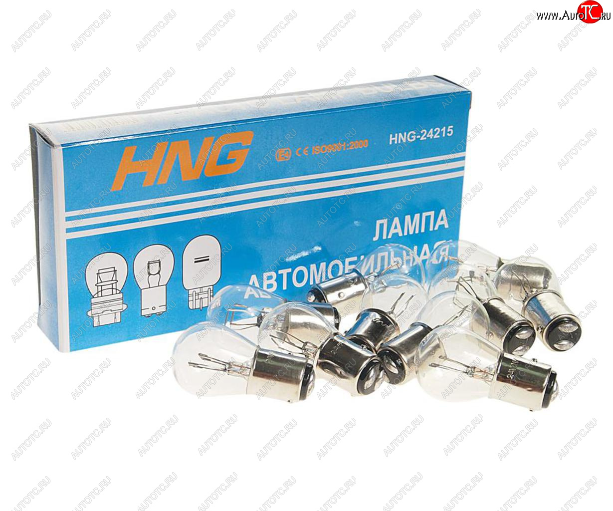 25 р. Лампа 24V P215W BAY15d Long Life HNG HNG 24215  с доставкой в г. Воронеж