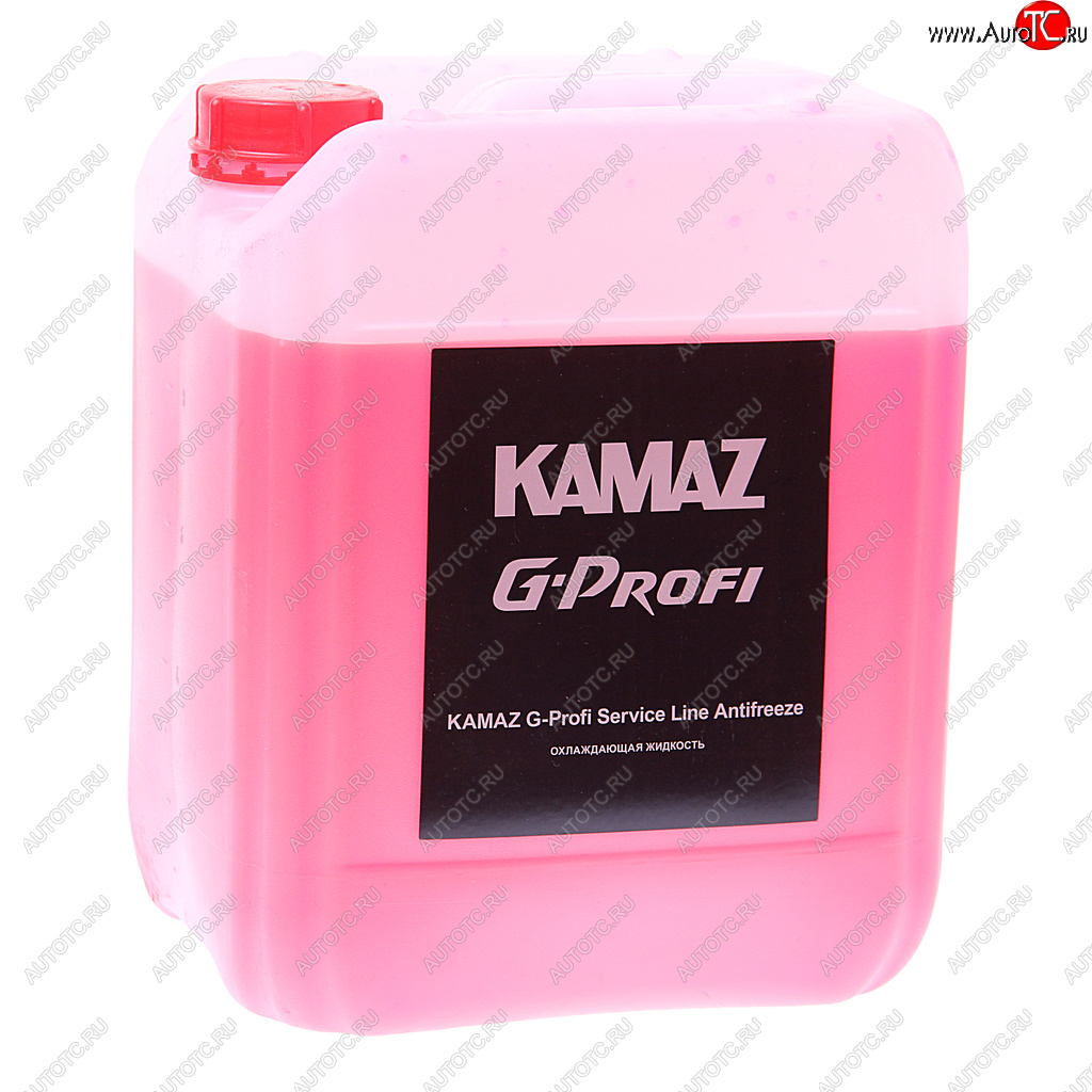 1 899 р. Антифриз красный 10л KAMAZ G-Profi Service Line Antifreeze (ОАО КАМАЗ) GAZPROMNEFT 2422210232  с доставкой в г. Воронеж