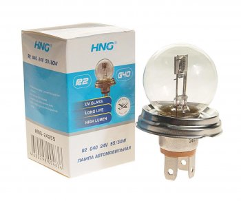 127 р. Лампа 24V R2 5550W P45t Long Life HNG HNG 24255  с доставкой в г. Воронеж. Увеличить фотографию 1