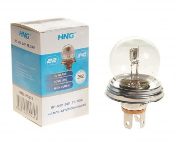 117 р. Лампа 24V R2 7570W P45t Long Life HNG HNG 24275  с доставкой в г. Воронеж. Увеличить фотографию 1