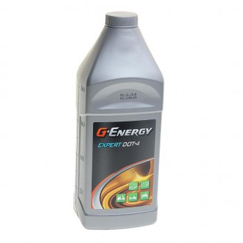 519 р. Жидкость тормозная DOT-4 0.910кг Expert G-ENERGY GAZPROMNEFT 2451500003  с доставкой в г. Воронеж. Увеличить фотографию 1