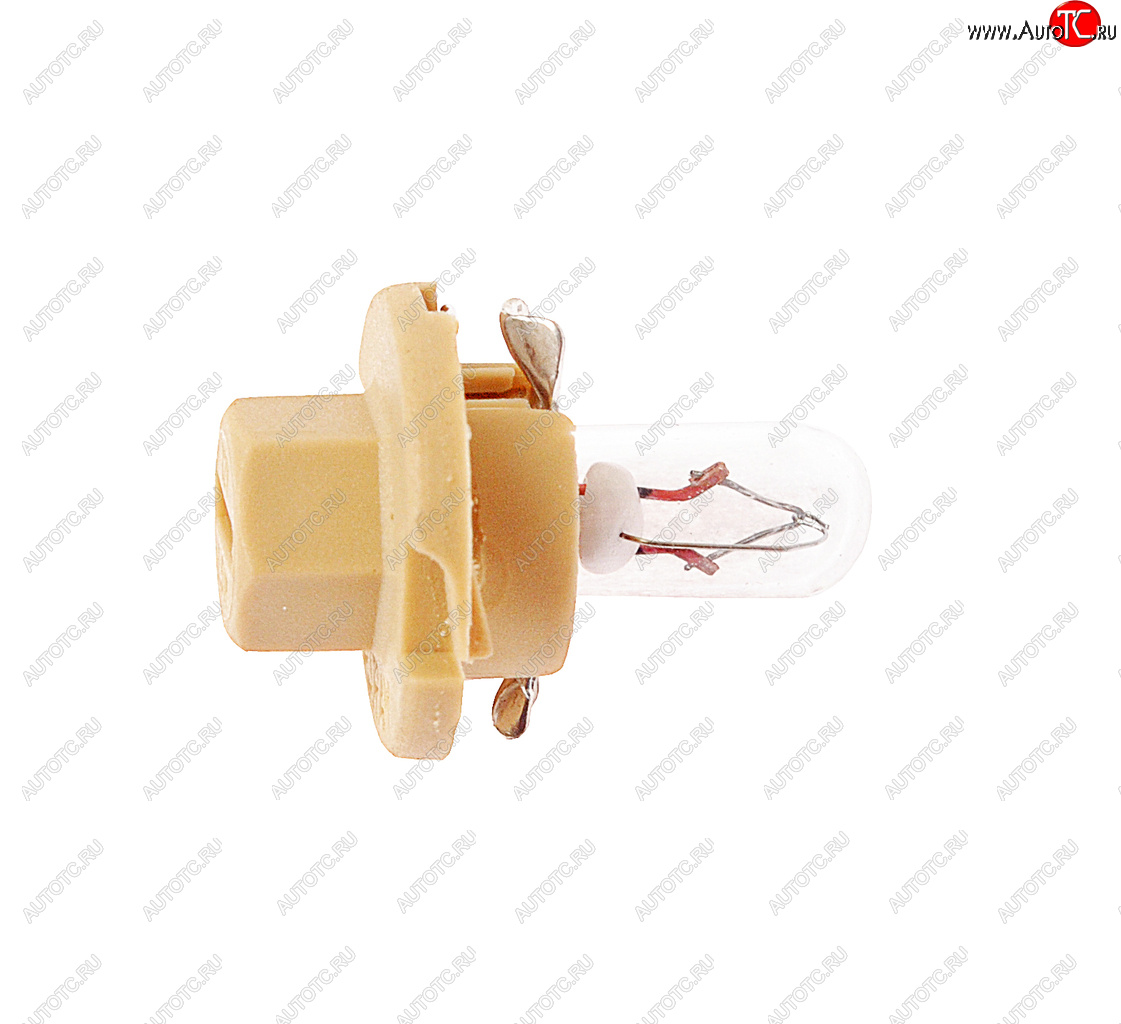 113 р. Лампа 12V 1.5W BAX8.4d бежевый патрон OSRAM OSRAM 2452mfx6  с доставкой в г. Воронеж