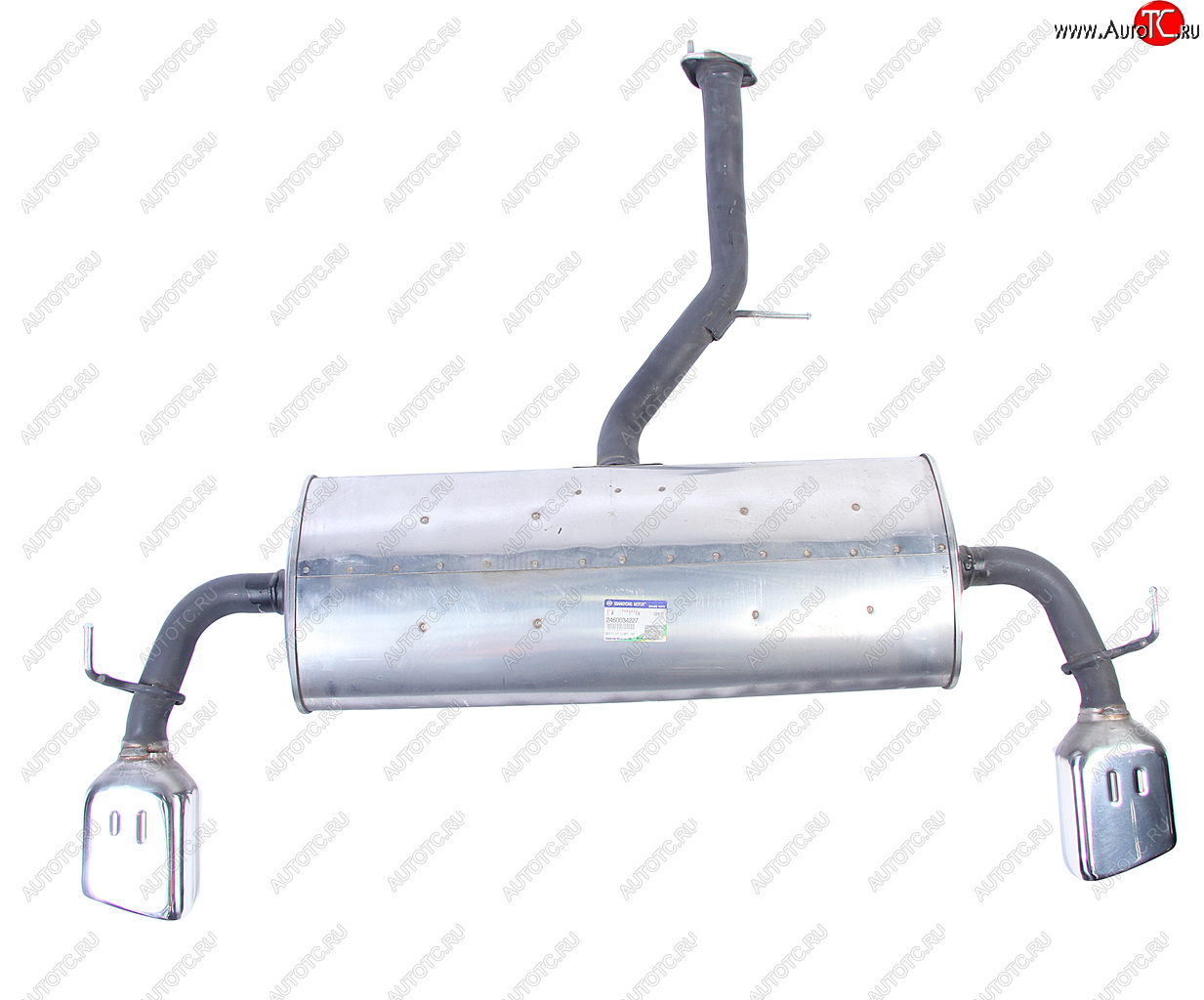 43 999 р. Глушитель SSANGYONG Actyon (10-) (4WD) задняя часть OE SSANGYONG 2460034227 SSANGYONG 2460034227  с доставкой в г. Воронеж