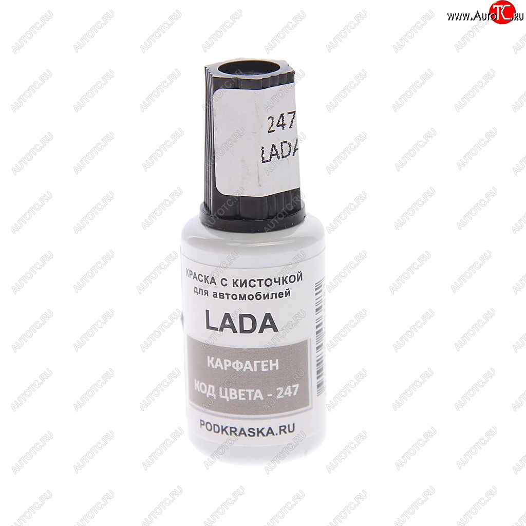 379 р. Краска с кистью 20мл LADA 247 PODKRASKA PODKRASKA 247  с доставкой в г. Воронеж
