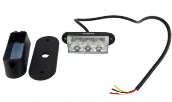 1 179 р. Фонарь импульсный 1224 (3 светодиода) 18 режимов стационарный LED LT LED TECHNOLOGY 24a-3  с доставкой в г. Воронеж. Увеличить фотографию 2