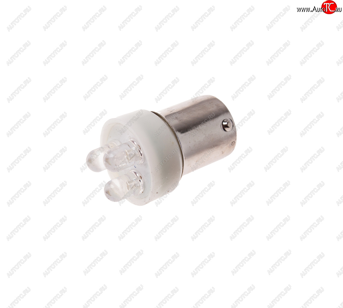 131 р. Лампа светодиодная 24V R5W BA15s белая МАЯК МАЯК 24t15-w3led  с доставкой в г. Воронеж