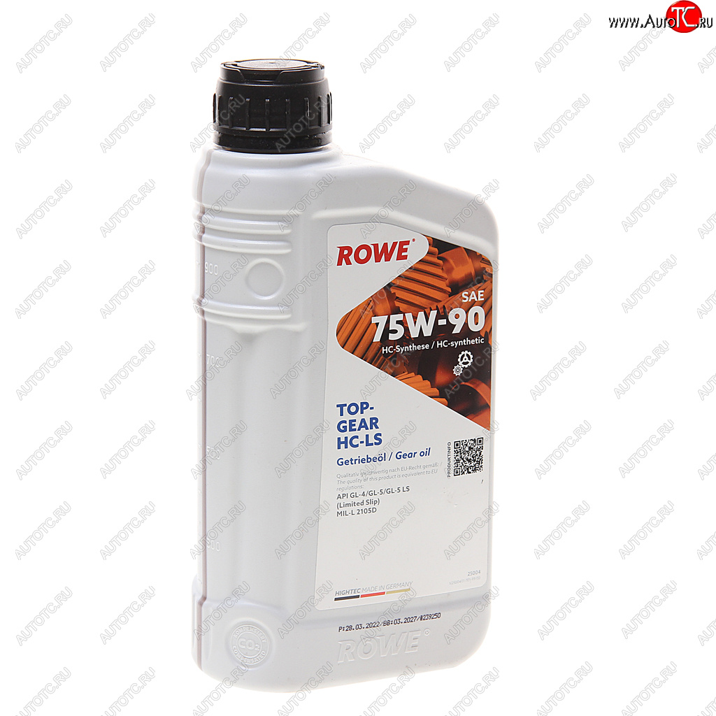 1 799 р. Масло трансмиссионное HIGHTEC TOPGEAR 75W90 LS GL-4/GL-5 синт.1л ROWE ROWE 25004-0010-99 ROWE 25004-0010-99  с доставкой в г. Воронеж