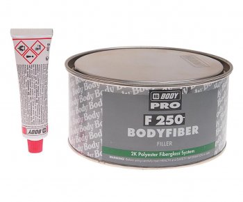 1 559 р. Шпатлевка со стекловолокном FIBER 250 1.5кг BODY BODY 2500600001  с доставкой в г. Воронеж. Увеличить фотографию 1