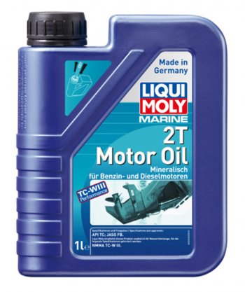 1 899 р. Масло моторное для 2-х тактных двигателей лодок OUTBOARD мин.1л LIQUI MOLY LIQUI MOLY 25019  с доставкой в г. Воронеж. Увеличить фотографию 1