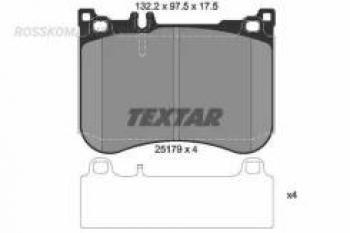 Колодки тормозные передние (4шт.) TEXTAR Mercedes-Benz S class X222 седан дорестайлинг (2014-2017)