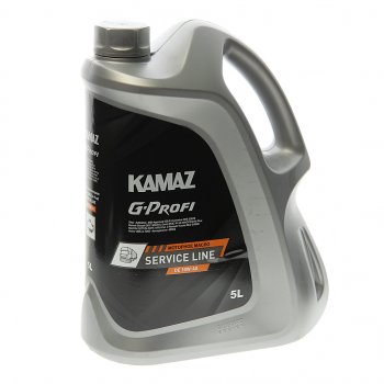 2 999 р. Масло моторное KAMAZ G-Profi Service Line DE 10W40 5л (ОАО КАМАЗ) GAZPROMNEFT 253133889  с доставкой в г. Воронеж. Увеличить фотографию 1