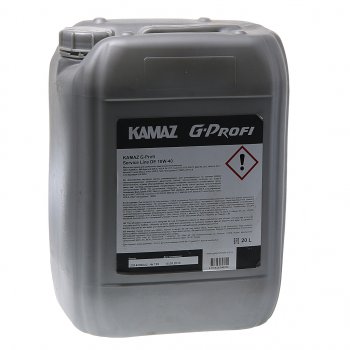 10 699 р. Масло моторное KAMAZ G-Profi Service Line DE 10W40 синт.20л (ОАО КАМАЗ) GAZPROMNEFT 253133890  с доставкой в г. Воронеж. Увеличить фотографию 1