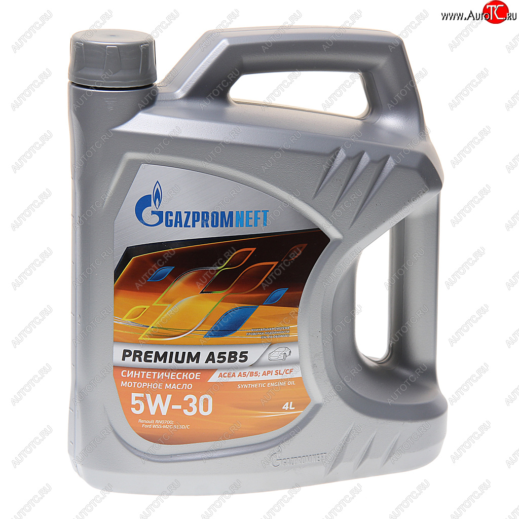 2 399 р. Масло моторное PREMIUM A5B5 5W30 синт.4л GAZPROMNEFT GAZPROMNEFT 253142585  с доставкой в г. Воронеж