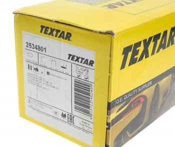 5 249 р. Колодки тормозные передние (4шт.) TEXTAR Hyundai Solaris RBr седан дорестайлинг (2010-2014)  с доставкой в г. Воронеж. Увеличить фотографию 3