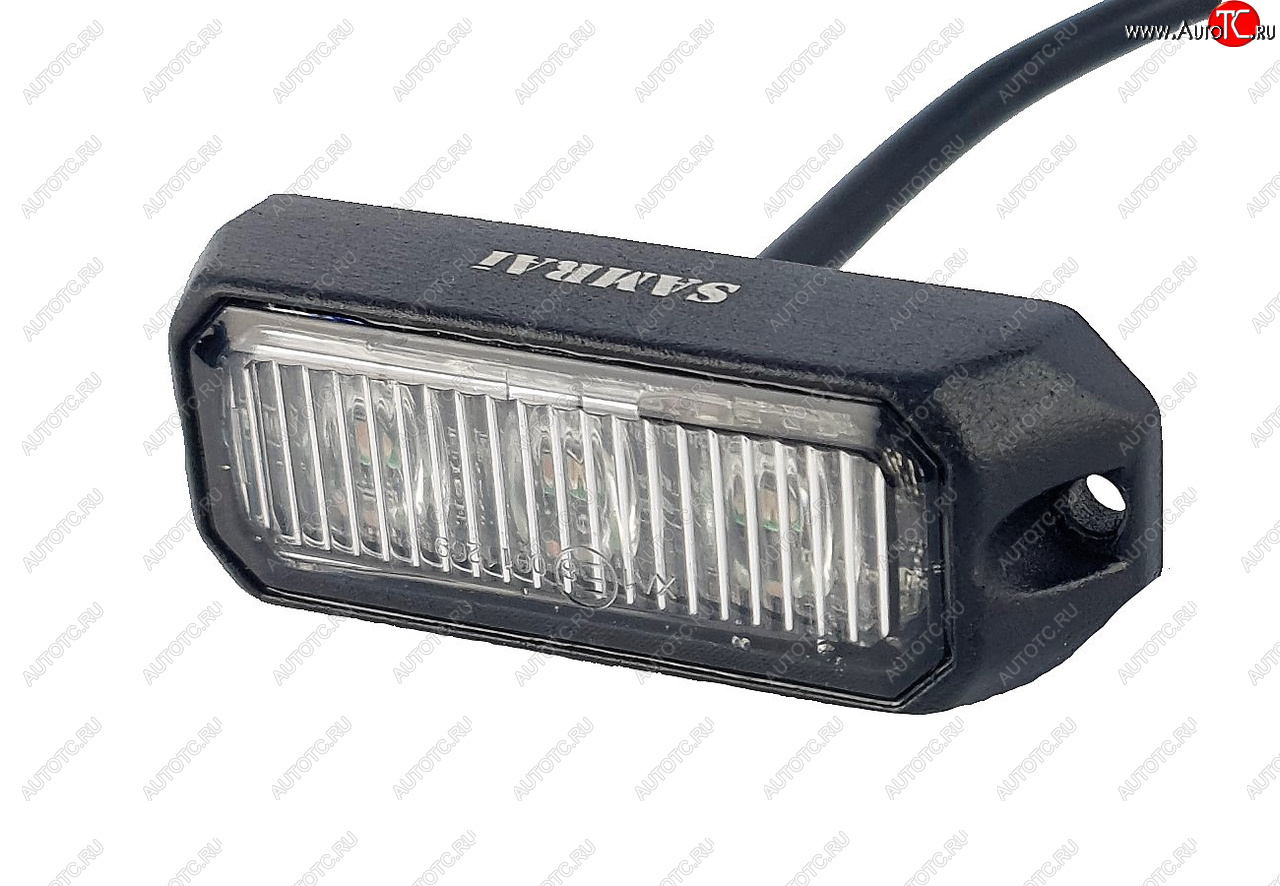 1 449 р. Фонарь импульсный 1224 (3 светодиода) 18 режимов стационарный LED LT LED TECHNOLOGY 25-3k  с доставкой в г. Воронеж