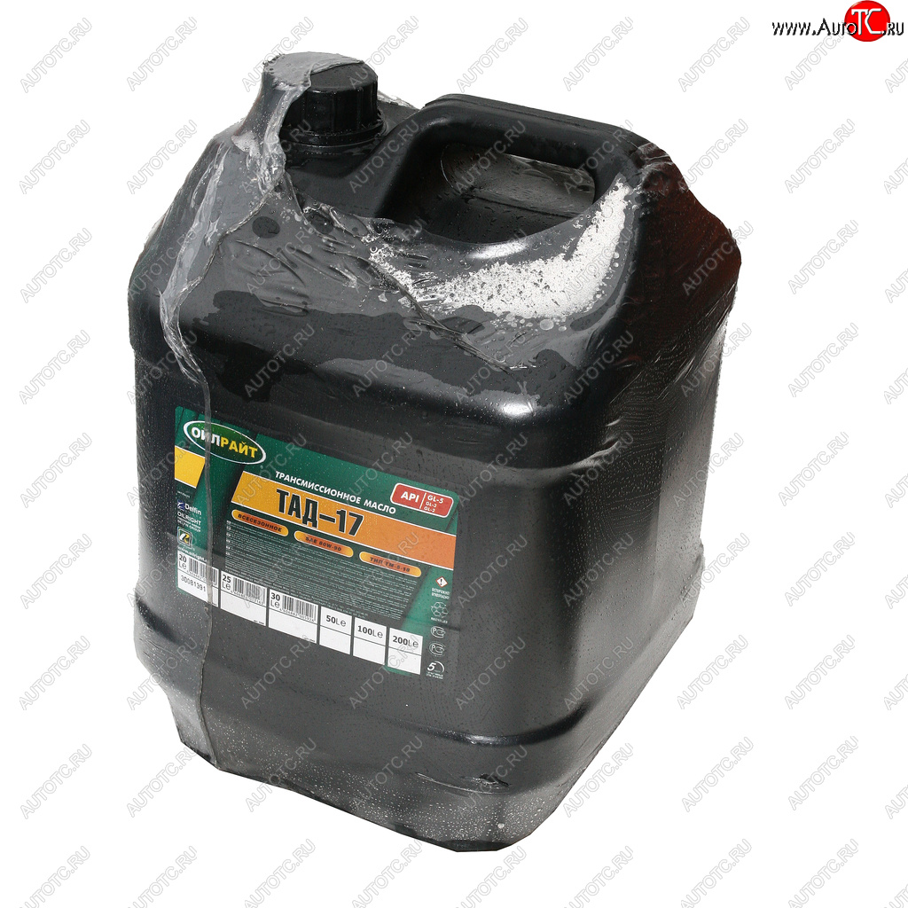 3 599 р. Масло трансмиссионное ТМ5-18 (ТАД-17) GL-5 80W90 20л OIL RIGHT OIL RIGHT 2543  с доставкой в г. Воронеж