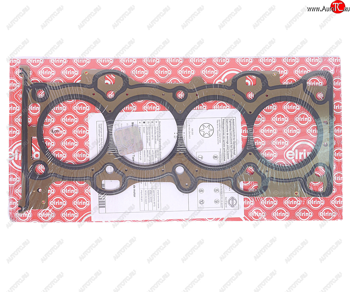 3 899 р. Прокладка головки блока FORD Focus 2 ELRING ELRING 255.070  с доставкой в г. Воронеж