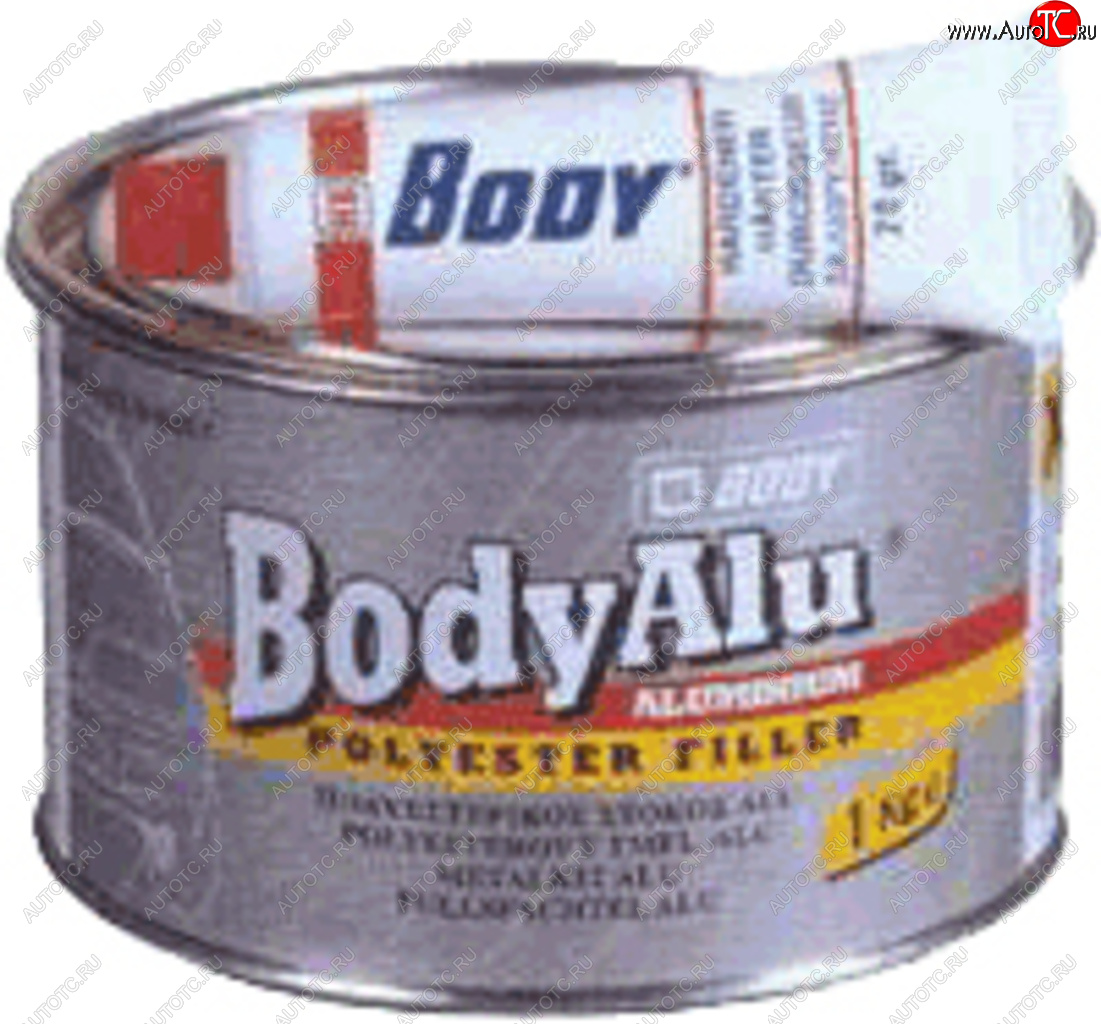 1 159 р. Шпатлевка с алюминиевым наполнителем PRO F255 ALU 1кг BODY BODY 2550800001  с доставкой в г. Воронеж