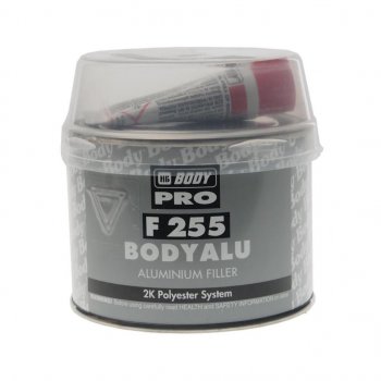 529 р. Шпатлевка с алюминиевым наполнителем PRO F255 ALU 0.25кг BODY BODY 2550800050  с доставкой в г. Воронеж. Увеличить фотографию 1