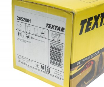 3 369 р. Колодки тормозные задние (4шт.) TEXTAR Hyundai Santa Fe CM рестайлинг (2009-2012)  с доставкой в г. Воронеж. Увеличить фотографию 3