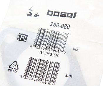 206 р. Прокладка MAZDA 626 (GE) (92-98) выхлопной системы BOSAL BOSAL 256-080 BOSAL 256-080  с доставкой в г. Воронеж. Увеличить фотографию 2