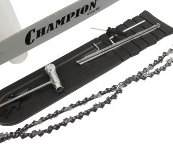 13 849 р. Бензопила 3.4 л.с. 45см (0.325721.5мм) 5.6кг CHAMPION CHAMPION 256-18  с доставкой в г. Воронеж. Увеличить фотографию 4