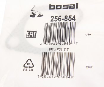 164 р. Прокладка CHEVROLET Aveo (03-08) выхлопной системы BOSAL BOSAL 256-854  с доставкой в г. Воронеж. Увеличить фотографию 2