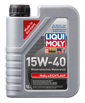 1 569 р. Масло моторное SUPER MOTOR OIL MoS2 15W40 мин.1л LIQUI MOLY LIQUI MOLY 2570  с доставкой в г. Воронеж. Увеличить фотографию 1