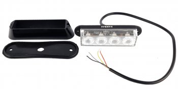 1 289 р. Фонарь импульсный 1224 (4 светодиода) 18 режимов стационарный LED LT LED TECHNOLOGY 25b-4  с доставкой в г. Воронеж. Увеличить фотографию 2