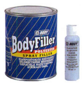 2 379 р. Шпатлевка жидкая полиэфирная с отвердителем FILLER 260 1л BODY BODY 2600300001  с доставкой в г. Воронеж. Увеличить фотографию 1
