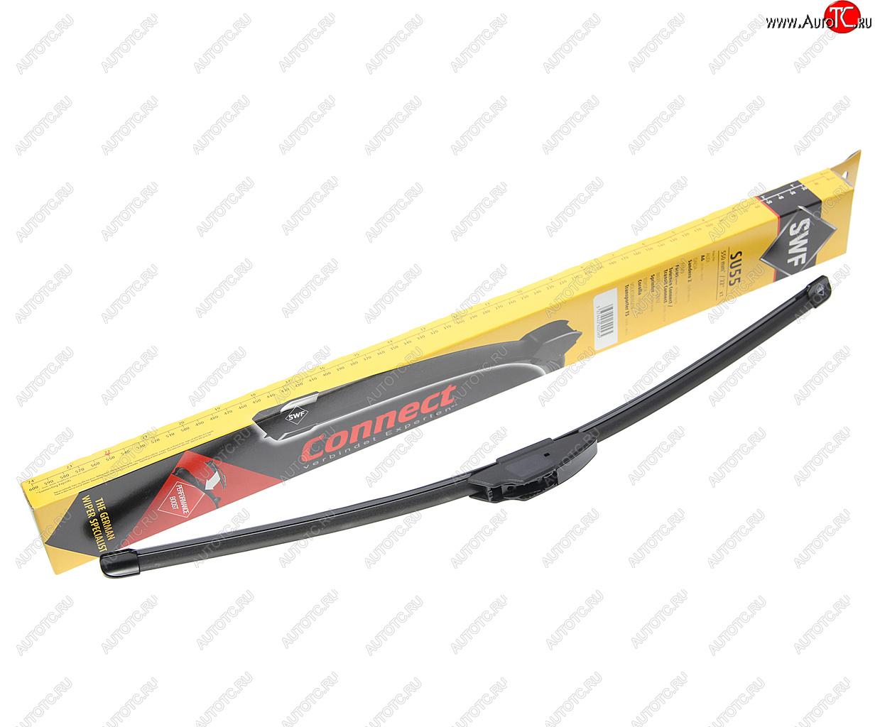 1 099 р. Щетка стеклоочистителя 550мм бескаркасная Connect Upgrade SWF SWF 262256  с доставкой в г. Воронеж