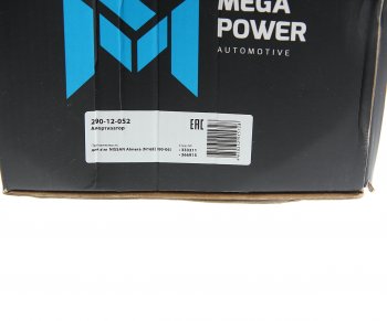 2 249 р. Амортизатор NISSAN Almera (N16E) (00-06) передний левый газовый MEGAPOWER MEGAPOWER 290-12-052  с доставкой в г. Воронеж. Увеличить фотографию 7