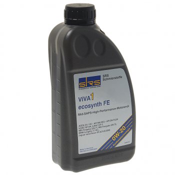 1 489 р. Масло моторное VIVA 1 ECOSYNTH FE 0W20 синт.1л SRS SRS 29110  с доставкой в г. Воронеж. Увеличить фотографию 1