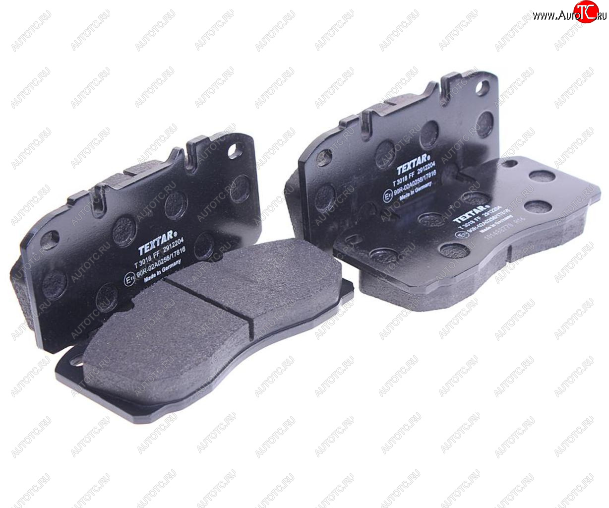 11 649 р. Колодки тормозные IVECO дисковые (175x86x22) (4шт.) TEXTAR TEXTAR 2912204  с доставкой в г. Воронеж