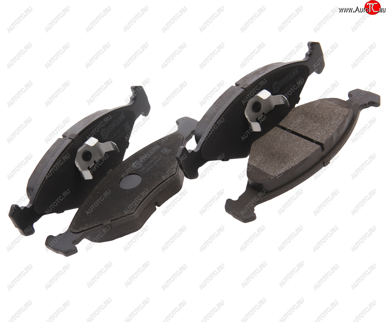 1 699 р. Колодки тормозные VW Golf (04-08) передние (4шт.) STELLOX STELLOX 292-010b-sx STELLOX 292-010b-sx  с доставкой в г. Воронеж