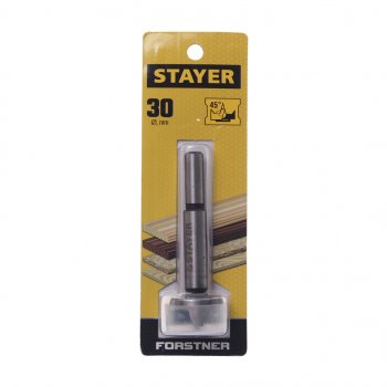 359 р. Сверло Форстнера 30.0мм Forstner STAYER STAYER 29985-30_z01  с доставкой в г. Воронеж. Увеличить фотографию 1
