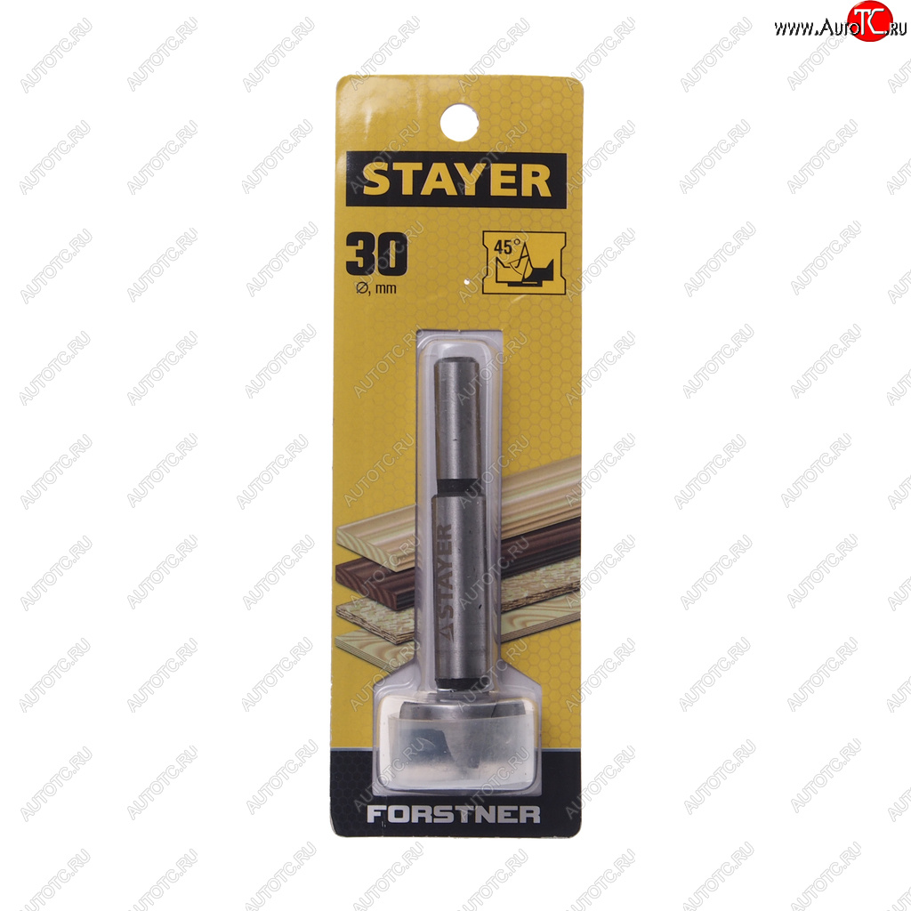359 р. Сверло Форстнера 30.0мм Forstner STAYER STAYER 29985-30_z01  с доставкой в г. Воронеж