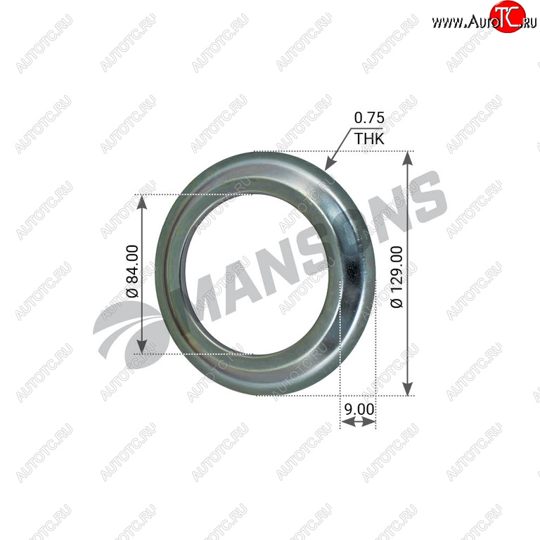 82 р. Кольцо BPW (ECO) маслоотражающее ступицы (6.5-9т) MANSONS MANSONS 300.011  с доставкой в г. Воронеж