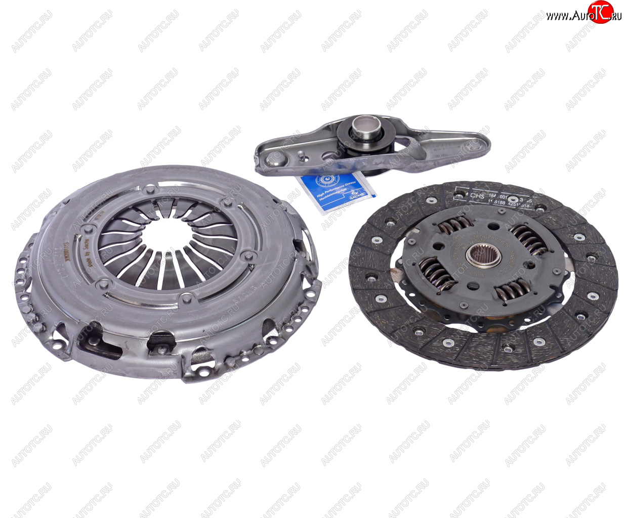 16 749 р. Сцепление VW Golf (04-),Polo (10-) AUDI A2,A3 SKODA Fabia,Octavia (1.2 TSI1.61.6 FSI) SACHS SACHS 3000950019  с доставкой в г. Воронеж