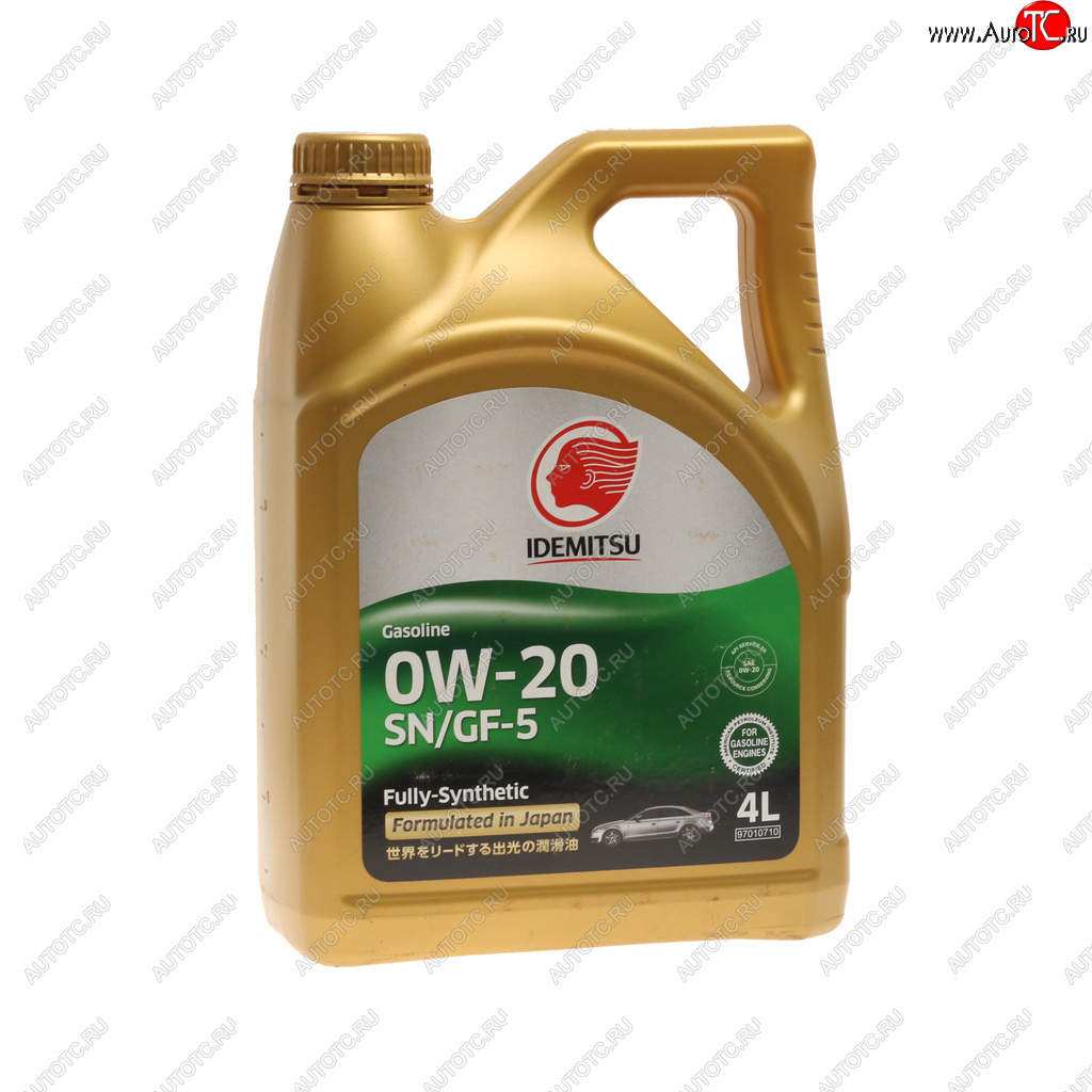 4 499 р. Масло моторное FULLY-SYNTHETIC 0W20 синт.4л IDEMITSU IDEMITSU 30011325-746  с доставкой в г. Воронеж