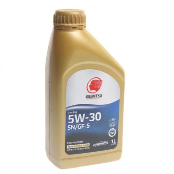 1 239 р. Масло моторное FULLY-SYNTHETIC 5W30 синт.1л IDEMITSU IDEMITSU 30011328-724  с доставкой в г. Воронеж. Увеличить фотографию 1