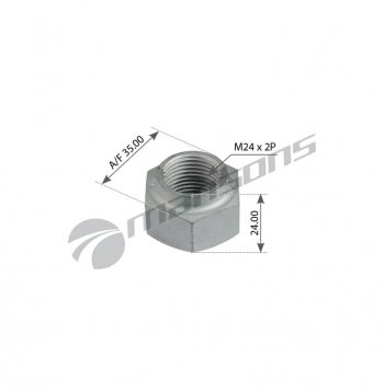 Гайка BPW стремянки (M24x2SW36) MANSONS MANSONS 300.198