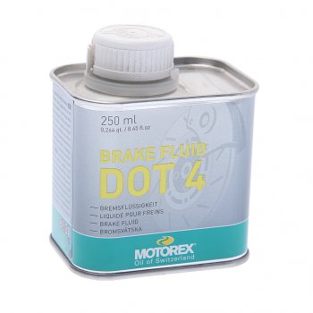 1 199 р. Жидкость тормозная DOT-4 0.25л MOTOREX MOTOREX 300280 MOTOREX 300280  с доставкой в г. Воронеж. Увеличить фотографию 1