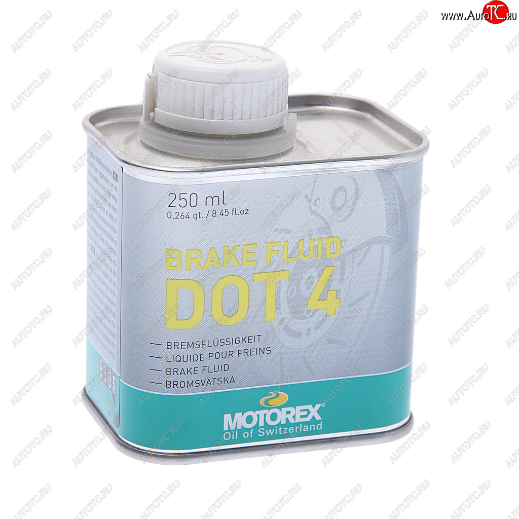 1 199 р. Жидкость тормозная DOT-4 0.25л MOTOREX MOTOREX 300280 MOTOREX 300280  с доставкой в г. Воронеж