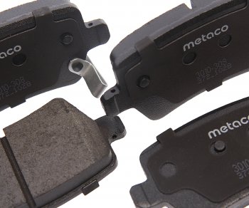 3 789 р. Колодки тормозные CHERY Tiggo (06-) задние (4шт.) EXEED TXL (19-) METACO METACO 3010-308  с доставкой в г. Воронеж. Увеличить фотографию 2