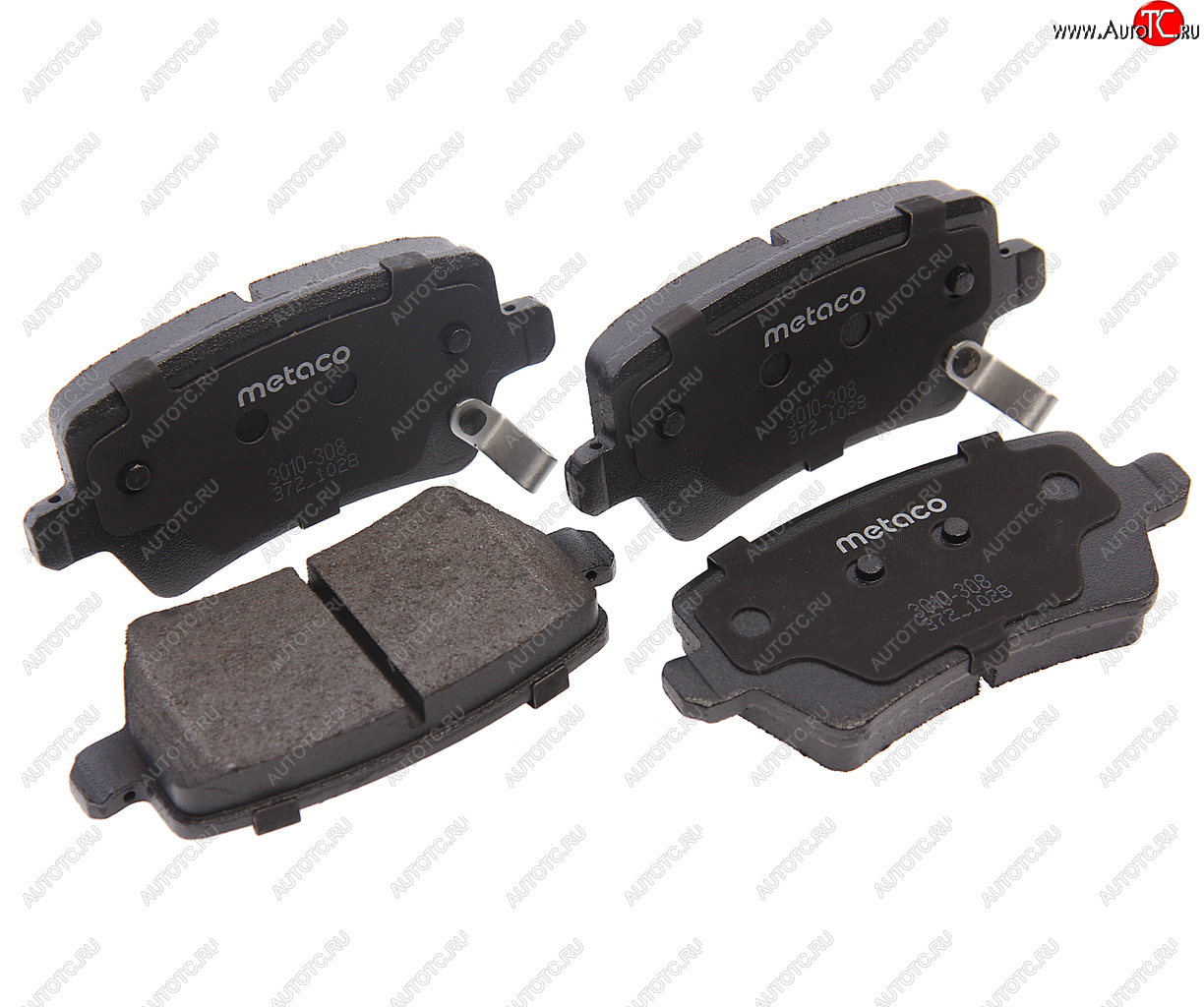 3 789 р. Колодки тормозные CHERY Tiggo (06-) задние (4шт.) EXEED TXL (19-) METACO METACO 3010-308  с доставкой в г. Воронеж